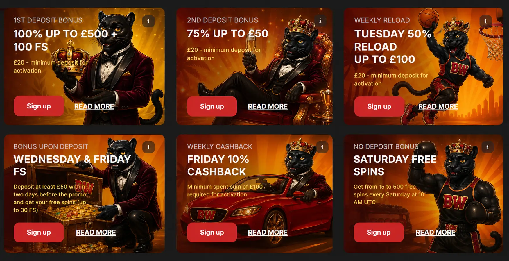 betitor casino bonuses
